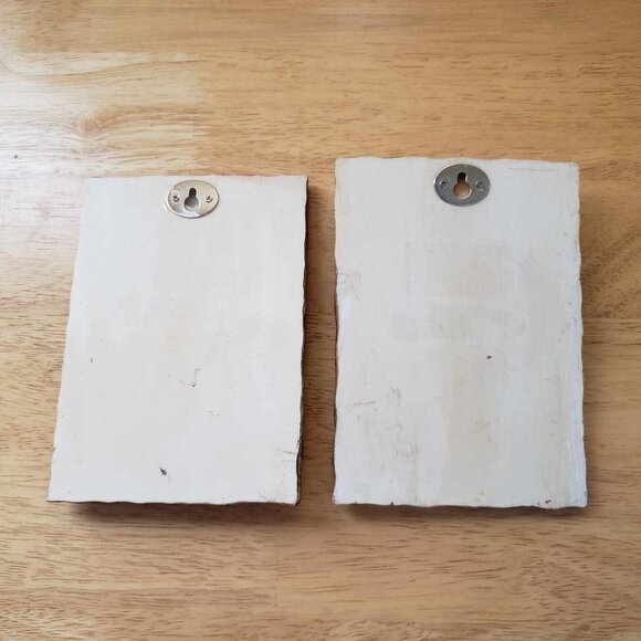 Set of 2 S. Vassileva 3D Resin Coffee Wall‎ Art Plaques Café Kitchen Décor - Picture 4 of 5